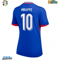 Frankrike Kylian Mbappe #10 Hjemmedrakt Dame EM 2024 Kortermet